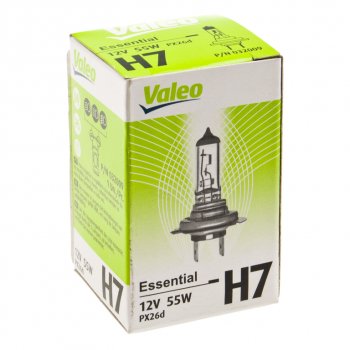 154 р. Лампа 12V H7 55W PX26d (1шт.) Essential VALEO VALEO 032009 VALEO 032009  с доставкой в г. Пермь. Увеличить фотографию 2