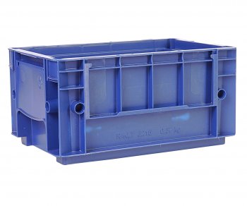 419 р. Ящик полимерный многооборотный 297х198х147.5мм синий IPLAST IPLAST ip-378860  с доставкой в г. Пермь. Увеличить фотографию 1