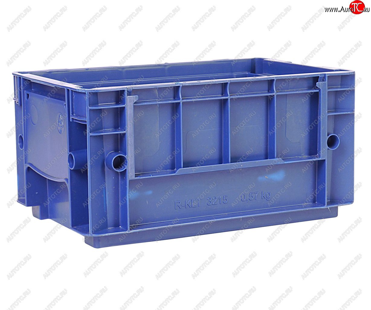 419 р. Ящик полимерный многооборотный 297х198х147.5мм синий IPLAST IPLAST ip-378860  с доставкой в г. Пермь