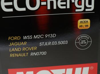 5 749 р. Масло моторное 8100 ECO-NERGY 5W30 синт.4л MOTUL MOTUL 111860  с доставкой в г. Пермь. Увеличить фотографию 2