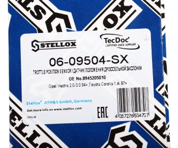 589 р. Датчик положения заслонки дроссельной HYUNDAI OPEL TOYOTA STELLOX STELLOX 0609504sx  с доставкой в г. Пермь. Увеличить фотографию 4