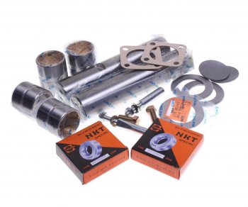 10 549 р. Ремкомплект HYUNDAI HD160,170,260,270,450 (04-) шкворня (2шт.) (ф50х243) NAM YANG NAM YANG nyk-508  с доставкой в г. Пермь. Увеличить фотографию 1
