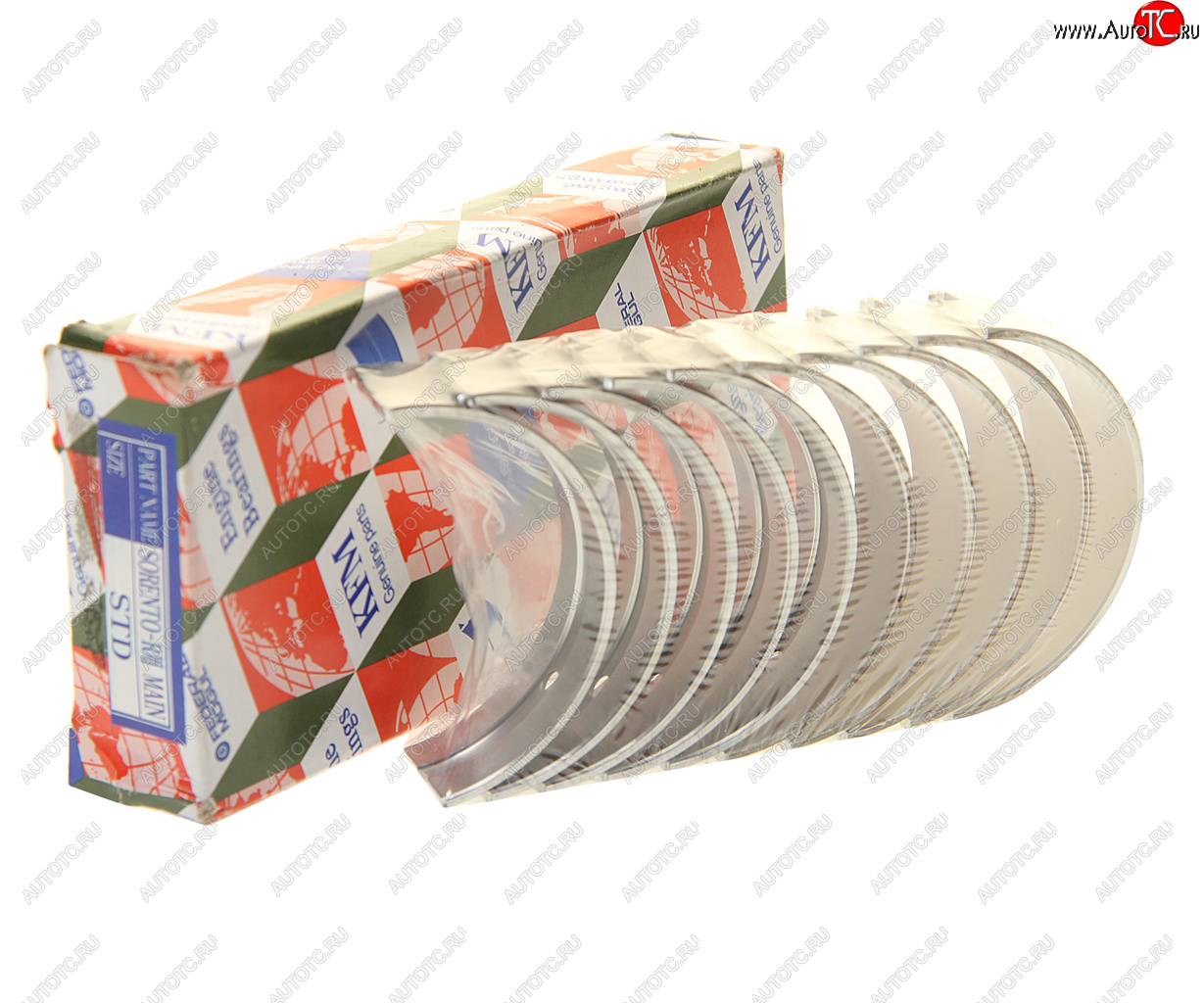 3 799 р. Вкладыши HYUNDAI Santa Fe (10-) (2.2),ix35 (10-) (2.0) (TCI) коренные STD комплект (10шт.) KFM KFM 21020-2f902  с доставкой в г. Пермь