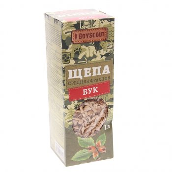 101 р. Щепа для копчения буковая 282г BOYSCOUT BOYSCOUT 61096  с доставкой в г. Пермь. Увеличить фотографию 1