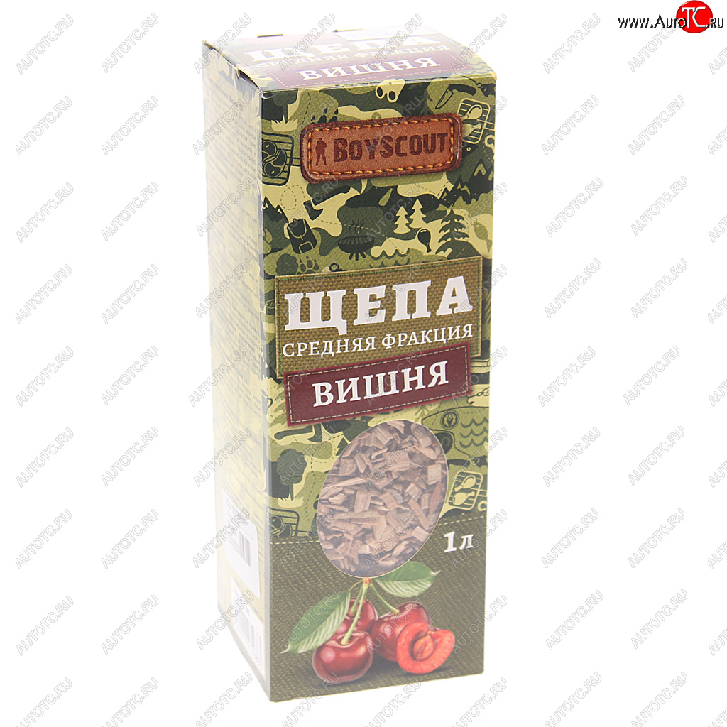 143 р. Щепа для копчения вишневая 225г BOYSCOUT BOYSCOUT 61198  с доставкой в г. Пермь