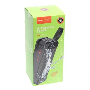 2 779 р. Колонка беспроводная bluetooth HOCO HOCO hc6 black  с доставкой в г. Пермь. Увеличить фотографию 4