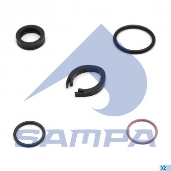 182 р. Фиксатор MAN MERCEDES трубки пластиковой (NG12,система VOSS 230) SAMPA SAMPA 011.505  с доставкой в г. Пермь. Увеличить фотографию 1