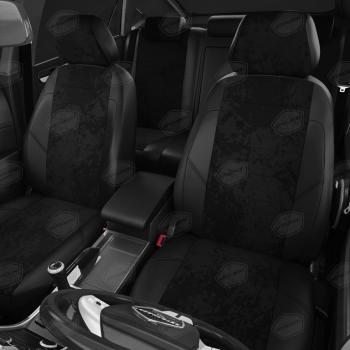 7 599 р. Авточехлы ЛАДА Largus (21-) экокожа-алькантара 5 мест задняя спинка 40х60 черные комплект AVTOLIDER AVTOLIDER vz29-2186-ec14  с доставкой в г. Пермь. Увеличить фотографию 2