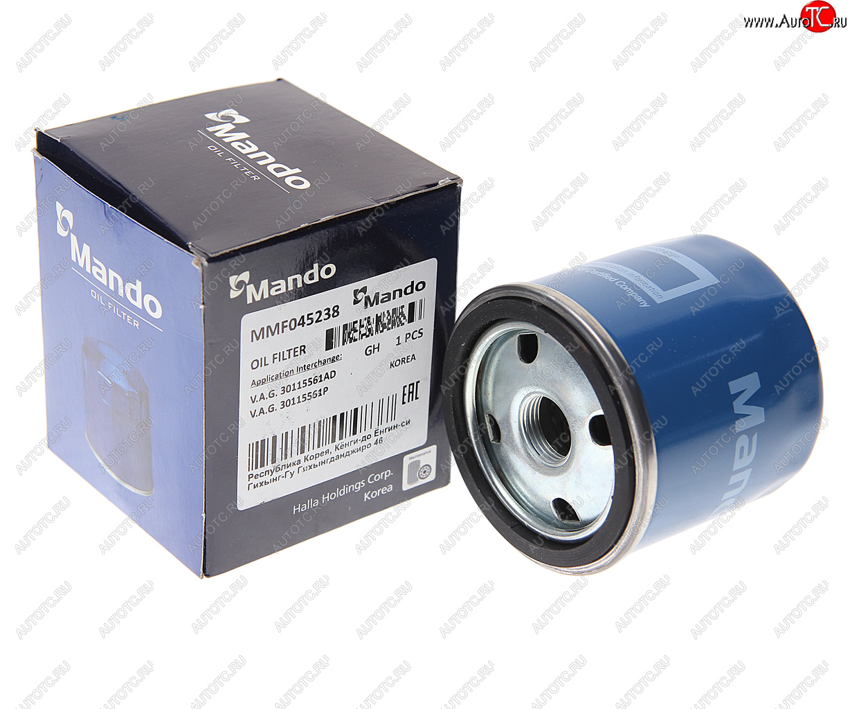 299 р. Фильтр масляный VW SKODA MANDO MANDO mmf045238 MANDO mmf045238  с доставкой в г. Пермь