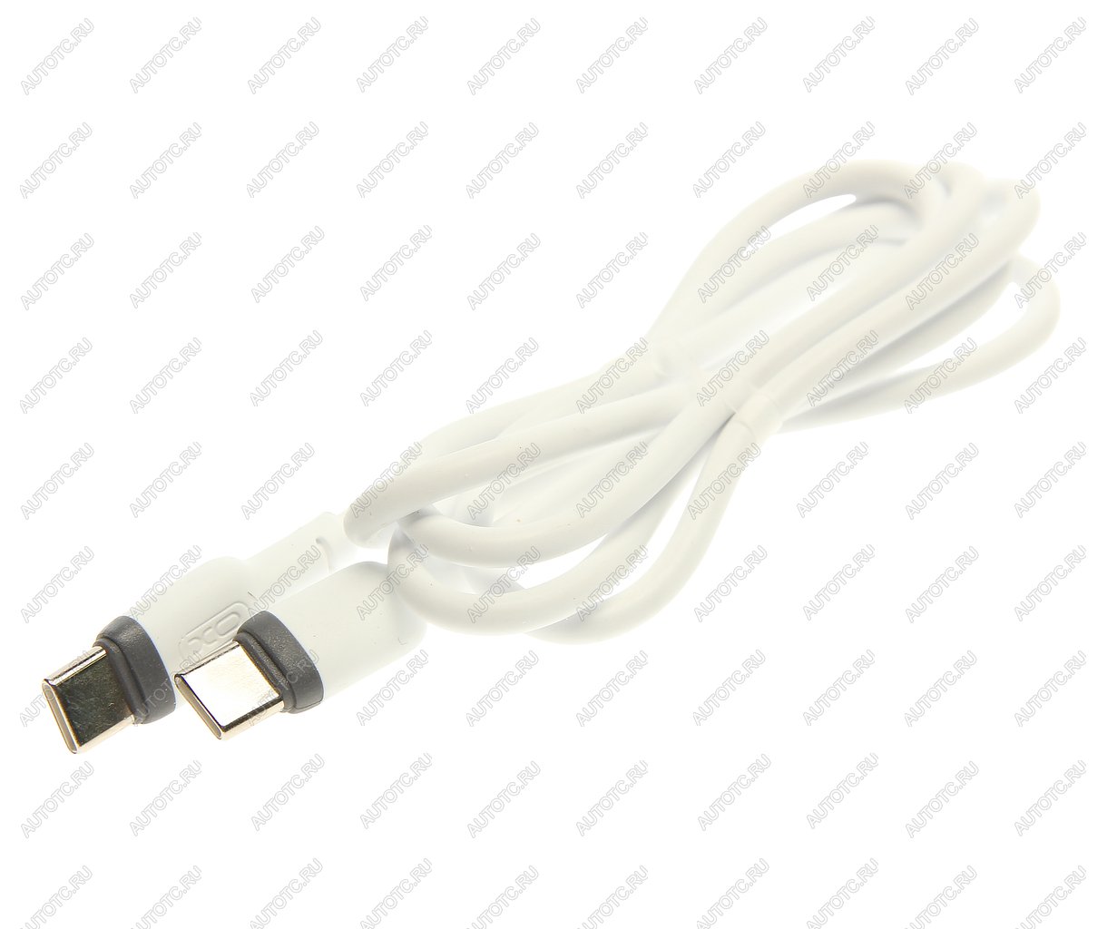 299 р. Кабель USB Type C-USB Type C 1м XO XO nb208b white  с доставкой в г. Пермь