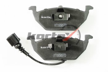 1 539 р. Колодки тормозные VW Golf 5 SKODA Octavia передние (4шт.) KORTEX KORTEX kt1658std KORTEX kt1658std  с доставкой в г. Пермь. Увеличить фотографию 3