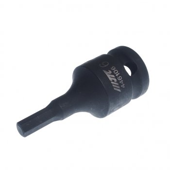 649 р. Бита-головка 1/2 HEX H6х25мм ударная L=60мм JTC JTC TOOLS CO., LTD jtc-446106 JTC TOOLS CO., LTD jtc-446106  с доставкой в г. Пермь. Увеличить фотографию 1