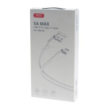 359 р. Кабель iPhone (5-) 1м XO XO nb249 white  с доставкой в г. Пермь. Увеличить фотографию 2