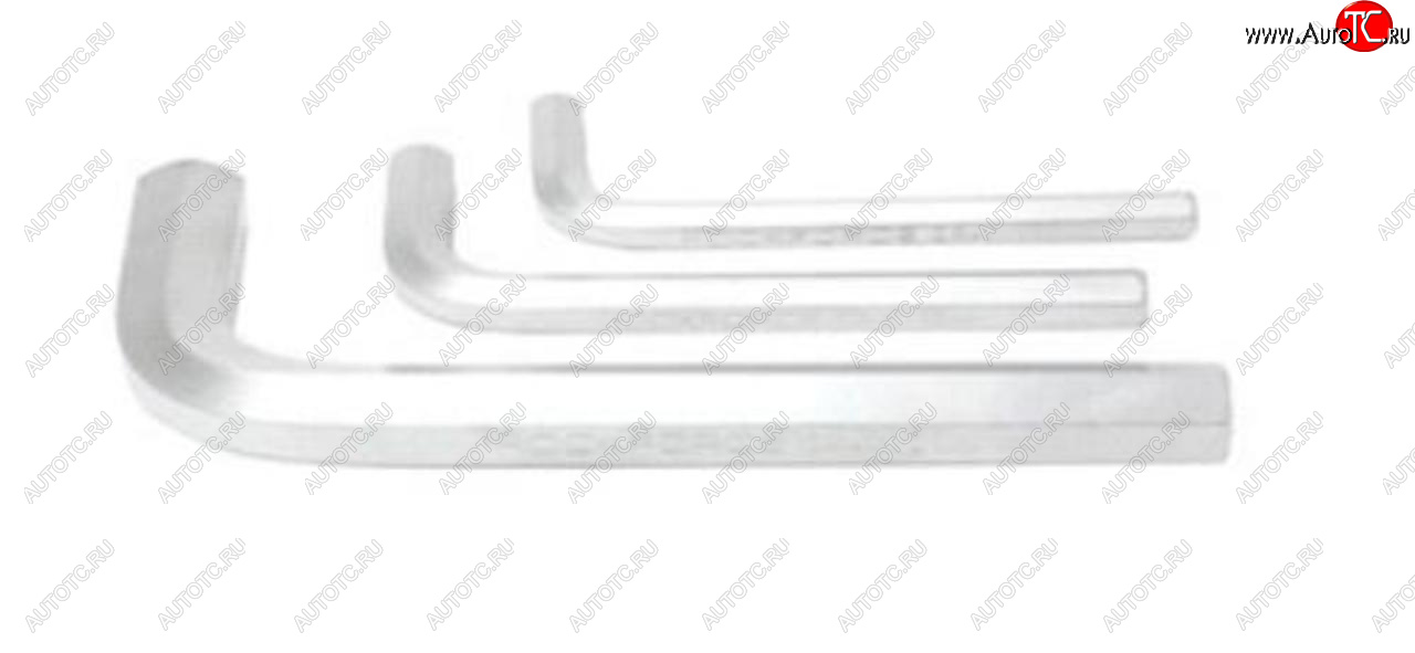 115 р. Ключ шестигранный Г-образный 7мм длинный ROCKFORCE ROCKFORCE rf-76407l  с доставкой в г. Пермь