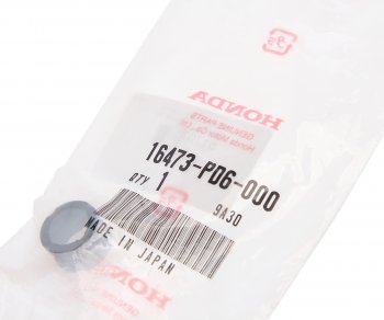 579 р. Кольцо уплотнительное HONDA Accord (00-) форсунки топливной OE HONDA 16473-pd6-000  с доставкой в г. Пермь. Увеличить фотографию 2
