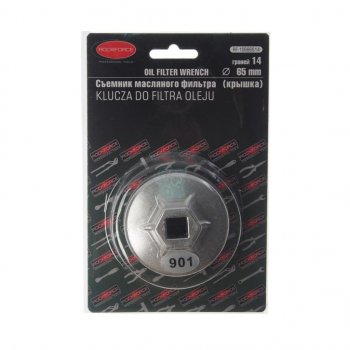 719 р. Съемник фильтров масляных 64мм 14-ти гранный чашка ROCKFORCE ROCKFORCE rf-10686414  с доставкой в г. Пермь. Увеличить фотографию 2