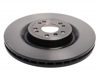 11 199 р. Диск тормозной MERCEDES M (W166) передний (1шт.) BREMBO BREMBO 09a95811  с доставкой в г. Пермь. Увеличить фотографию 1