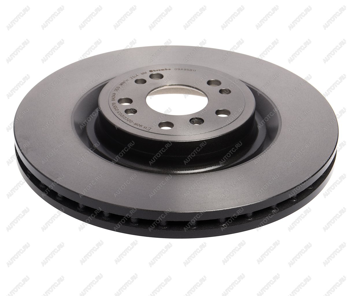 11 199 р. Диск тормозной MERCEDES M (W166) передний (1шт.) BREMBO BREMBO 09a95811  с доставкой в г. Пермь