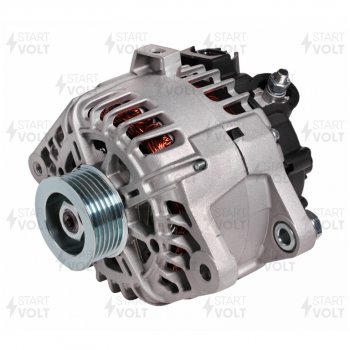 15 699 р. Генератор HYUNDAI Solaris (14-) KIA Rio (14-) (1.6) 14В 110А STARTVOLT STARTVOLT lg 08l6 STARTVOLT lg 08l6  с доставкой в г. Пермь. Увеличить фотографию 1