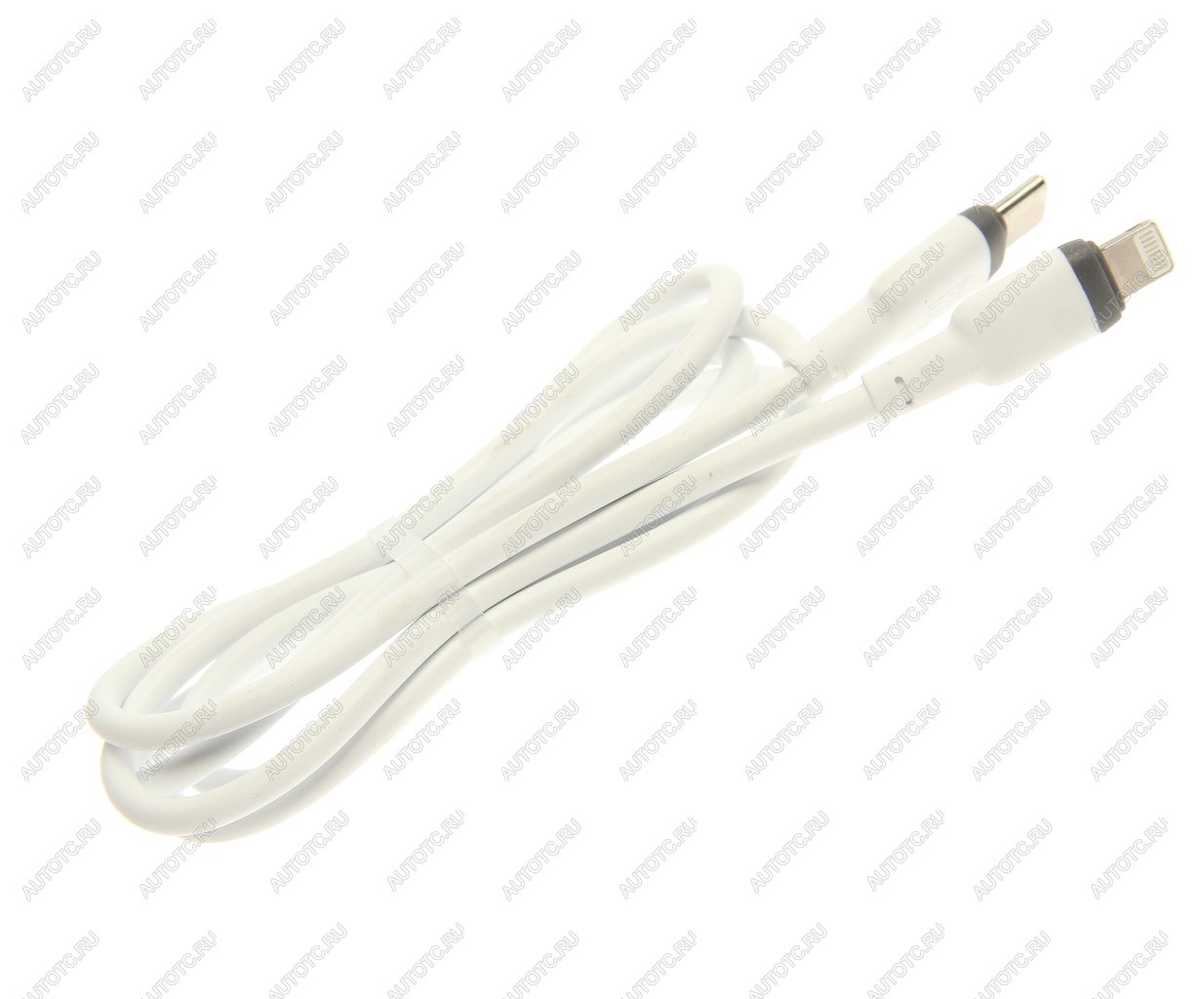349 р. Кабель iPhone (5-)-USB Type C 1м XO XO nb208a white  с доставкой в г. Пермь