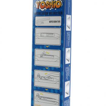 999 р. Щетка стеклоочистителя 700 мм гибридная YOSHIO YOSHIO gwb-70  с доставкой в г. Пермь. Увеличить фотографию 5
