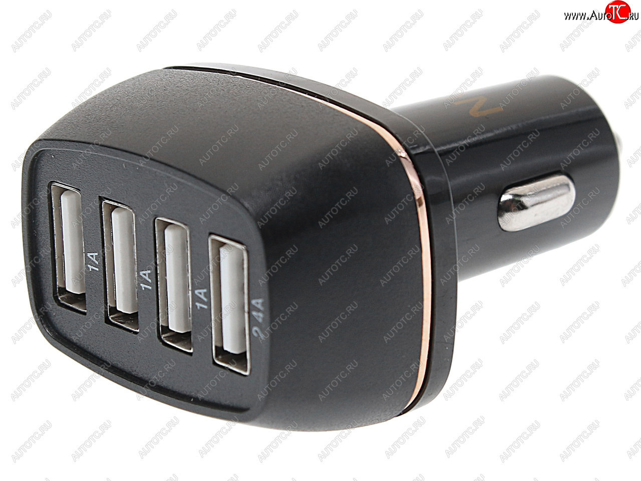 619 р. Устройство зарядное в прикуриватель 4USB 12V Quick Charge FAISON FAISON fs-z-423 black  с доставкой в г. Пермь