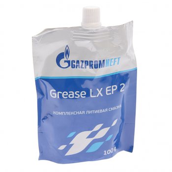 151 р. Смазка литиевая высокотемпературная Grease LX EP-2 100г (синяя) GAZPROMNEFT GAZPROMNEFT 2389900431  с доставкой в г. Пермь. Увеличить фотографию 1