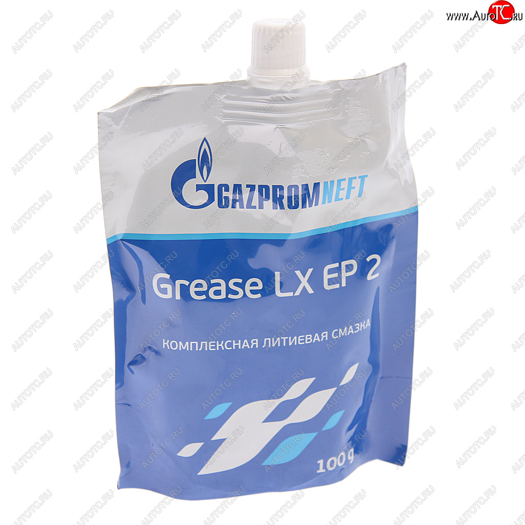 151 р. Смазка литиевая высокотемпературная Grease LX EP-2 100г (синяя) GAZPROMNEFT GAZPROMNEFT 2389900431  с доставкой в г. Пермь