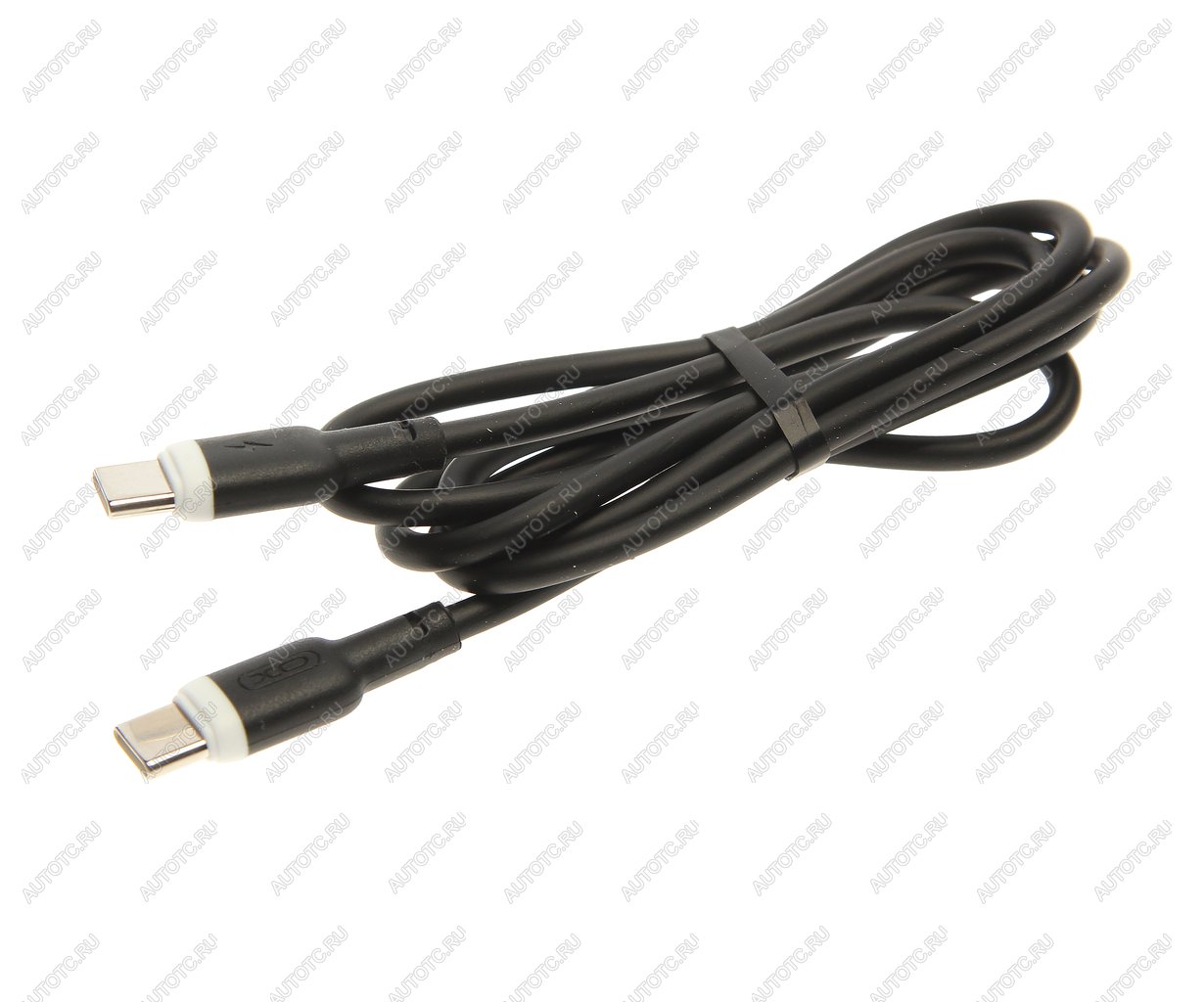 299 р. Кабель USB Type C-USB Type C 1м XO XO nb208b black  с доставкой в г. Пермь
