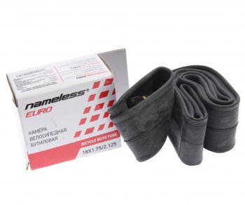 178 р. Камера велосипедная 18 1.75х2.125 автовентиль NAMELESS NAMELESS n18x1.752.125av  с доставкой в г. Пермь. Увеличить фотографию 1