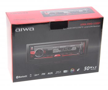 2 379 р. Магнитола автомобильная 1DIN AIWA AIWA hwd-530bt AIWA hwd-530bt  с доставкой в г. Пермь. Увеличить фотографию 4