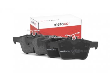 1 199 р. Колодки тормозные VW Golf (14-) AUDI A3 (12-),TT задние (4шт.) METACO METACO 3010-169 METACO 3010-169  с доставкой в г. Пермь. Увеличить фотографию 1