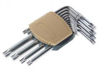 1 439 р. Набор ключей TORX Т6-Т60 Г-образных 15 предметов с держателем ROCKFORCE ROCKFORCE rf-5151  с доставкой в г. Пермь. Увеличить фотографию 1