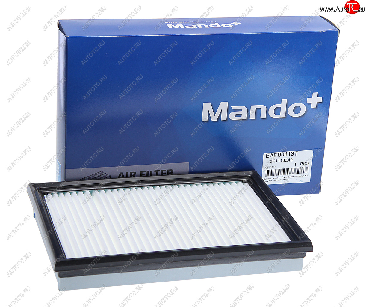 699 р. Фильтр воздушный KIA Sportage MANDO MANDO eaf00113t MANDO eaf00113t  с доставкой в г. Пермь