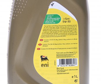 1 759 р. Масло моторное I-SINT 5W30 синт.1л ENI ENI 8003699008274  с доставкой в г. Пермь. Увеличить фотографию 2
