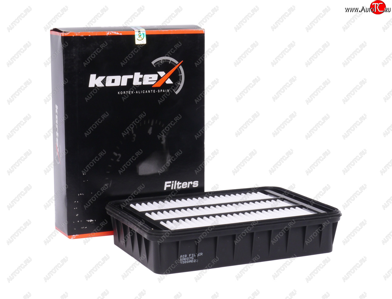 829 р. Фильтр воздушный MITSUBISHI Lancer (07-),Outlander (07-) KORTEX KORTEX ka0075 KORTEX ka0075  с доставкой в г. Пермь