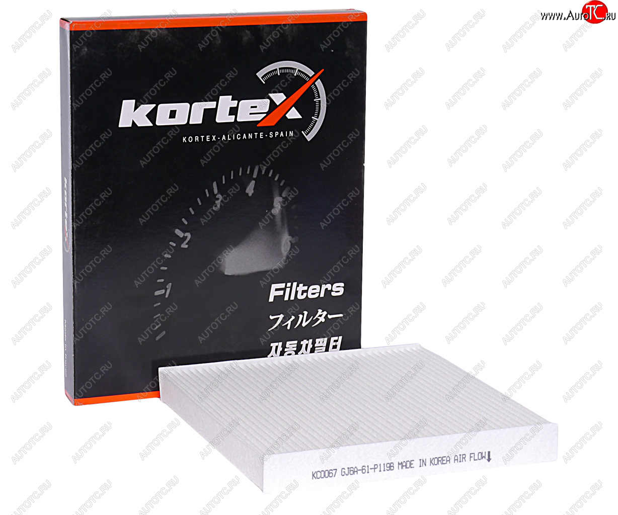 499 р. Фильтр воздушный салона MAZDA 6 (02-) KORTEX KORTEX kc0067  с доставкой в г. Пермь