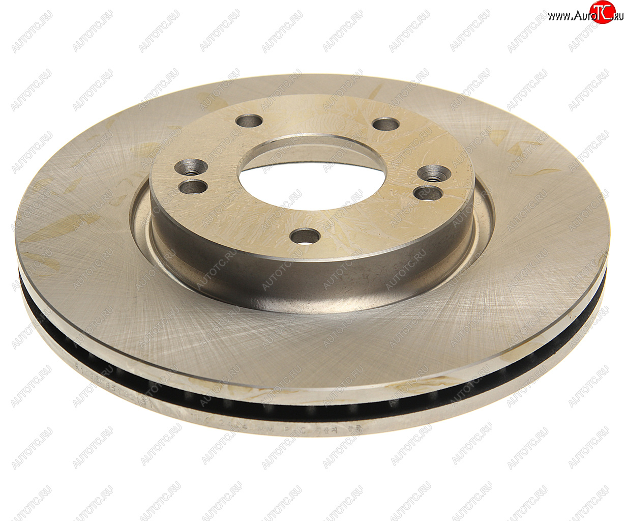2 399 р. Диск тормозной HYUNDAI Tucson (04-),Getz KIA Sportage (04-) передний (1шт.) VALEO PHC VALEO PHC r1036  с доставкой в г. Пермь