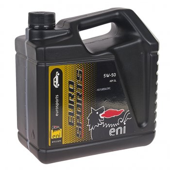 5 299 р. Масло моторное EUROSPORT 5W50 синт.4л ENI ENI 8423178020106  с доставкой в г. Пермь. Увеличить фотографию 1