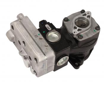 44 899 р. Компрессор SITRAK HOWO воздушный одноцилиндровый OE SITRAK 082v54100-7080  с доставкой в г. Пермь. Увеличить фотографию 2