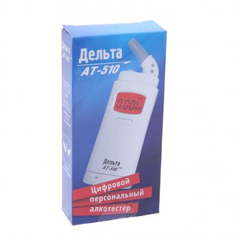 979 р. Алкотестер цифровой до 1.99 промилле LCD дисплей, звуковой сигнализатор ДЕЛЬТА ДЕЛЬТА ат-510  с доставкой в г. Пермь. Увеличить фотографию 3