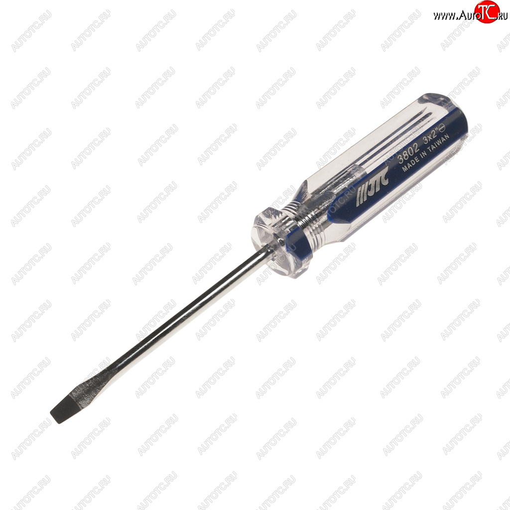 154 р. Отвертка шлицевая SL 3.0х50мм с намагниченным наконечником JTC JTC TOOLS CO., LTD jtc-3802 JTC TOOLS CO., LTD jtc-3802  с доставкой в г. Пермь