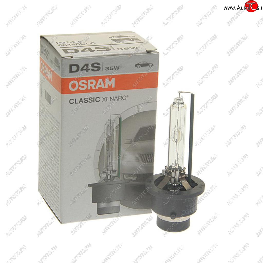 4 399 р. Лампа ксеноновая D4S 35W P32d-5 4150K 42V Classic OSRAM OSRAM 66440clc-fs OSRAM 66440clc-fs  с доставкой в г. Пермь