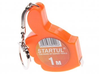 78 р. Рулетка 1м пластиковый корпус брелок STARTUL STARTUL st3010-01  с доставкой в г. Пермь. Увеличить фотографию 1
