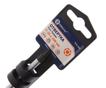208 р. Отвертка TORX T25х100мм магнитная КОБАЛЬТ КОБАЛЬТ 910-065  с доставкой в г. Пермь. Увеличить фотографию 2