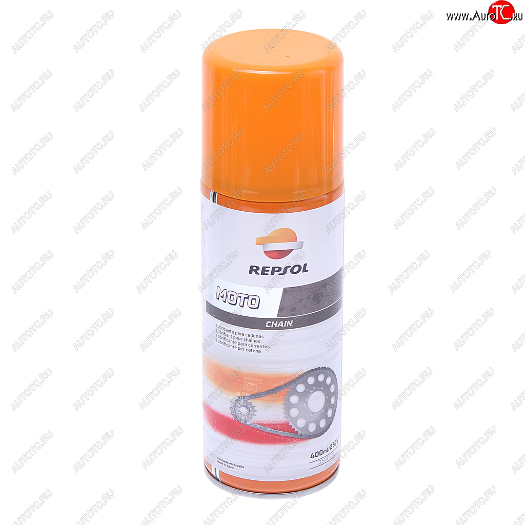 999 р. Смазка для цепи мотоциклов Moto Chain 400мл REPSOL REPSOL 6104r REPSOL 6104r  с доставкой в г. Пермь