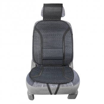 1 069 р. Накидка на сиденье массажная бамбуковая черная SKYWAY SKYWAY s01302044  с доставкой в г. Пермь. Увеличить фотографию 3