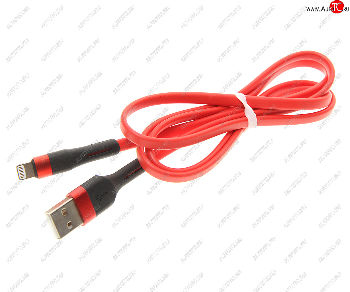 479 р. Кабель iPhone (5-) 1м HOCO HOCO x34 red  с доставкой в г. Пермь