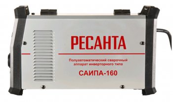 8 999 р. Аппарат сварочный 6.2кВт 30-160А d=4.00.8-1.0 220В инвертор полуавтомат РЕСАНТА РЕСАНТА саипа-160  с доставкой в г. Пермь. Увеличить фотографию 3