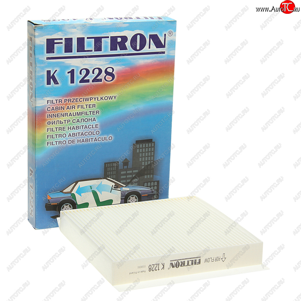399 р. Фильтр воздушный салона FIAT Doblo FILTRON FILTRON k1228  с доставкой в г. Пермь